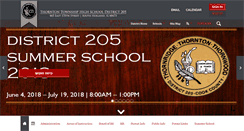 Desktop Screenshot of district205.net